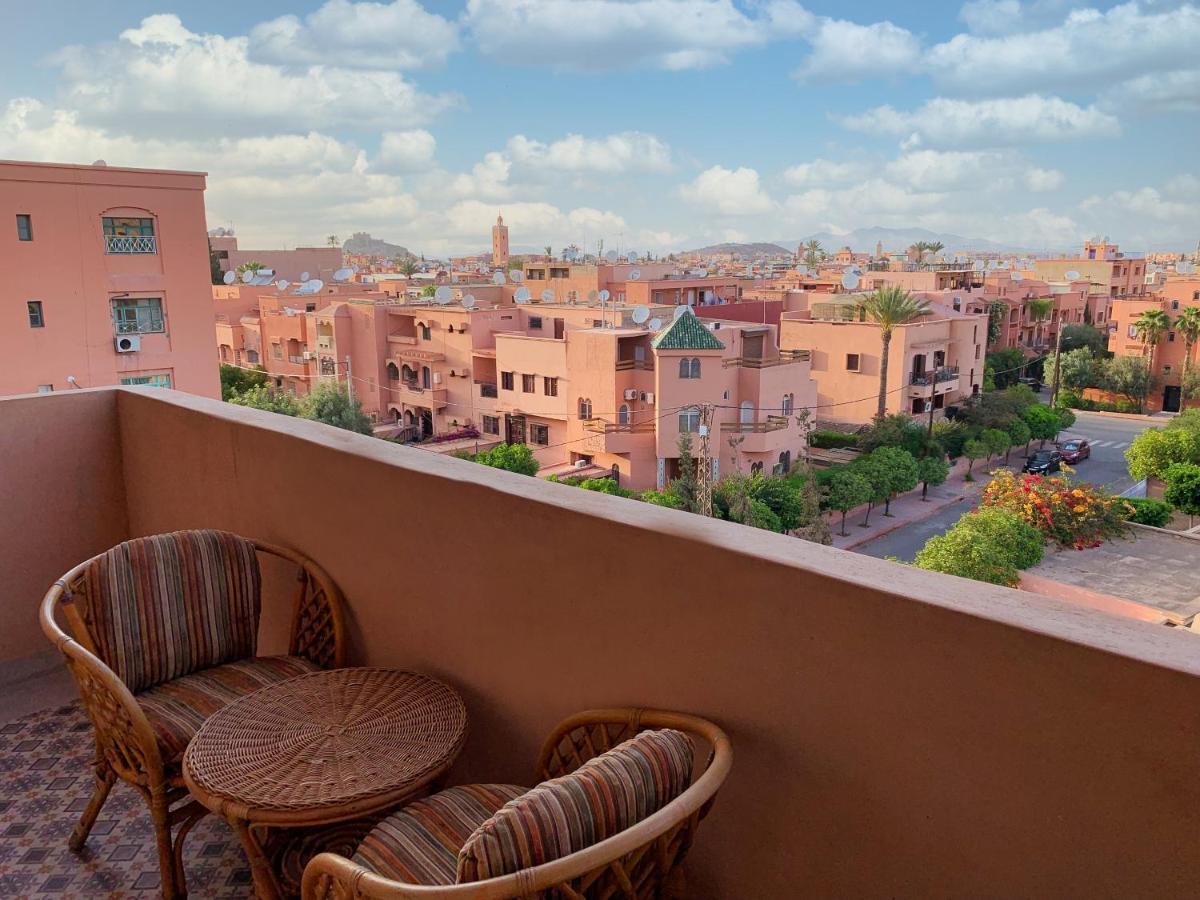 Moderne, Lumineux & Spacieux Avec Balcon -Central -Wifi-Smart Tv-Clim Apartment Marrakesh Luaran gambar