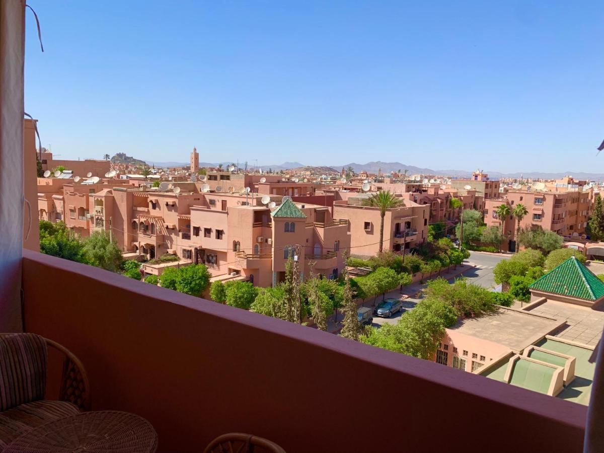 Moderne, Lumineux & Spacieux Avec Balcon -Central -Wifi-Smart Tv-Clim Apartment Marrakesh Luaran gambar