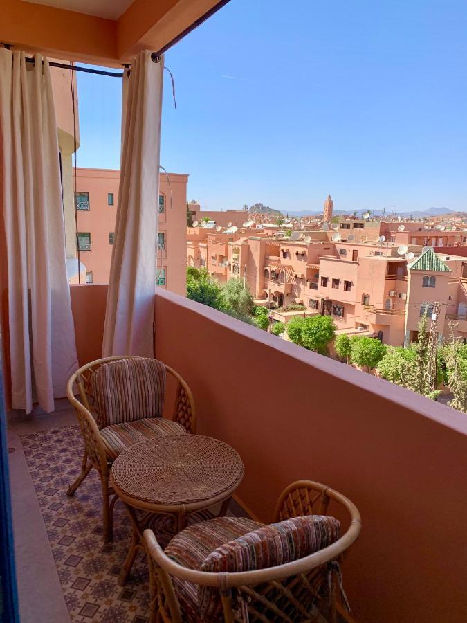 Moderne, Lumineux & Spacieux Avec Balcon -Central -Wifi-Smart Tv-Clim Apartment Marrakesh Luaran gambar